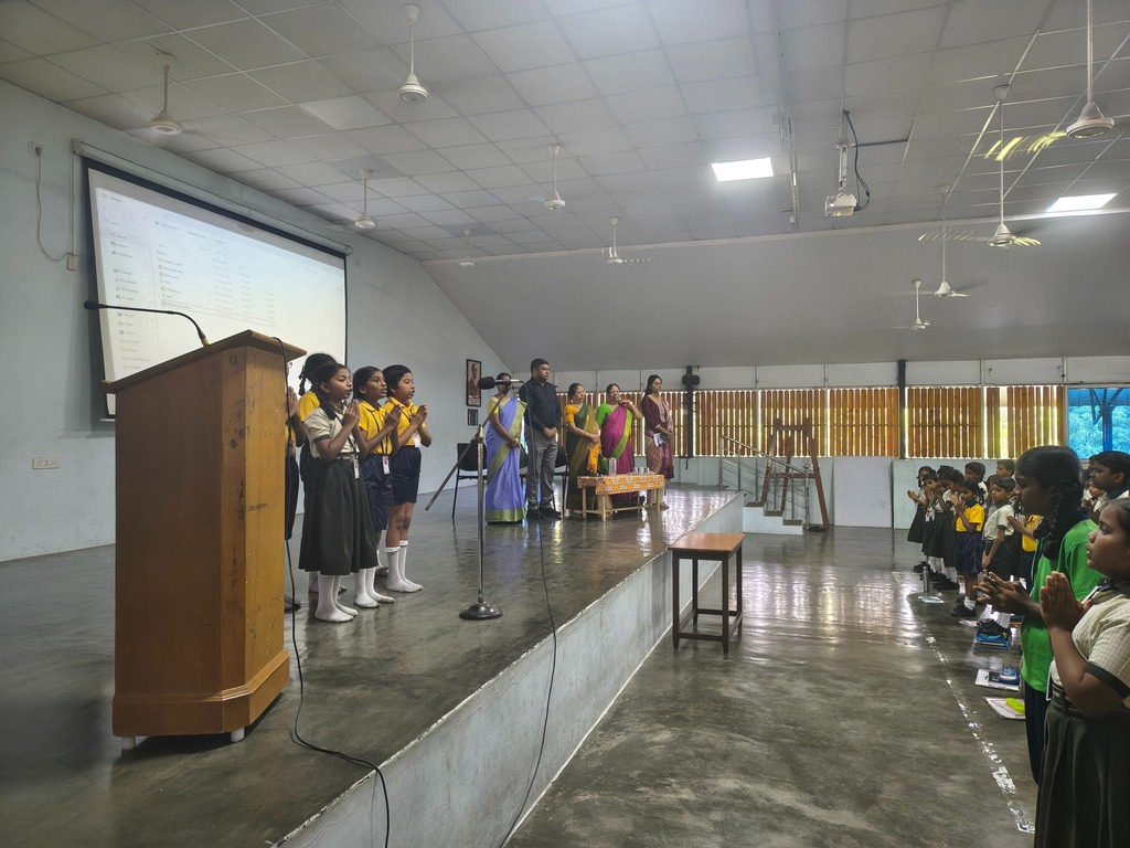 Vedavalli Vidyalaya Health Warriors talk